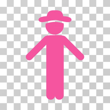 Beyefendi özür vektör simgesi