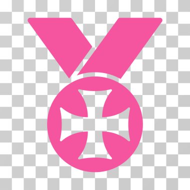 Malta madalya vektör simgesi