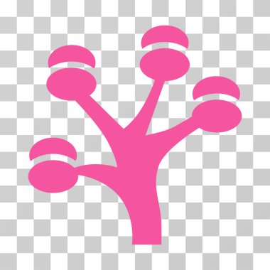 para ağacı vektör simgesi