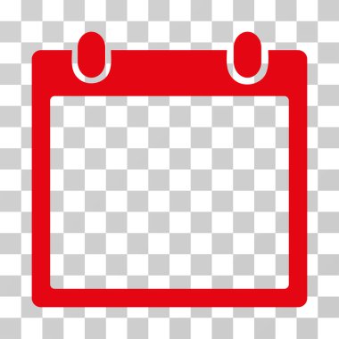 Takvim çerçeve vektör simgesi