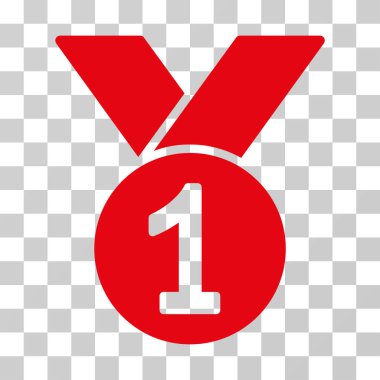 Altın madalya vektör simgesi