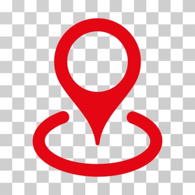 konumu vektör simgesi