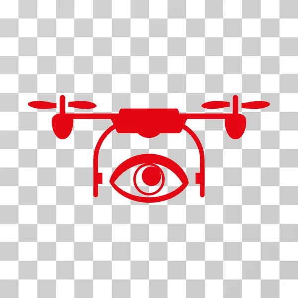 Auge Spion Drohne Vektor Symbol — Stockvektor