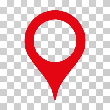 Harita işaretleyici vektör simgesi