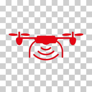 Radyo verici Airdrone vektör simgesi