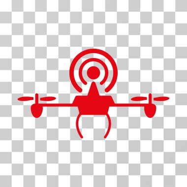 WiFi Tekrarlayıcı dron vektör simgesi