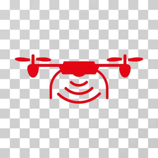 Funksender Airdrone Vektor-Symbol — Stockvektor