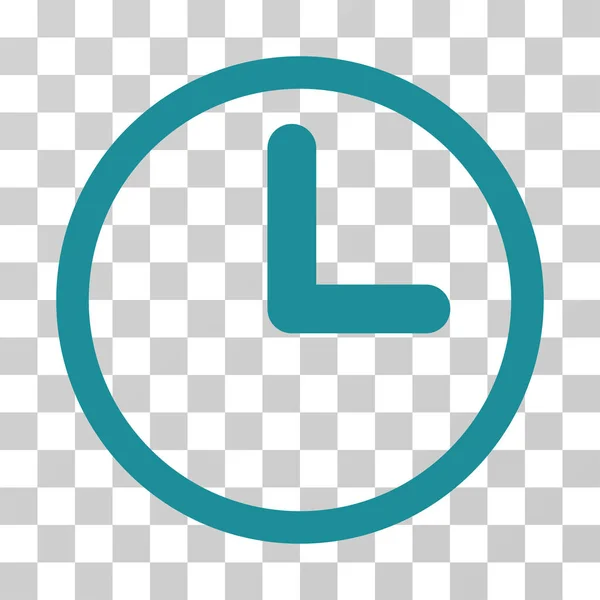 Uhr-Vektorsymbol — Stockvektor
