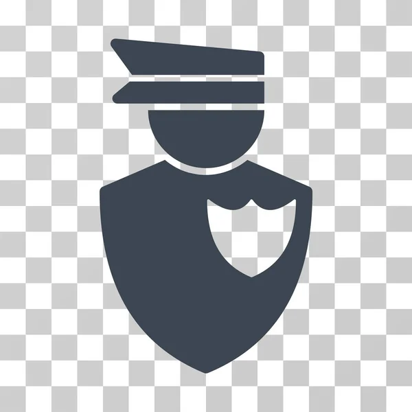 Icône vectorielle policier — Image vectorielle