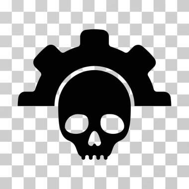 Ölü araçlar vektör simgesi