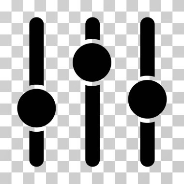 Ekolayzer vektör simgesi