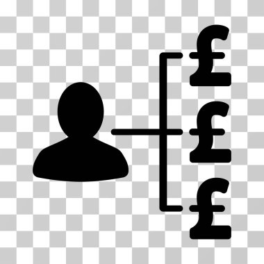 Lirası mükellefi ilişkiler vektör simgesi