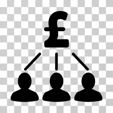 Lirası hissedarlar vektör simgesi