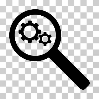 Arama vites araç vektör simgesi