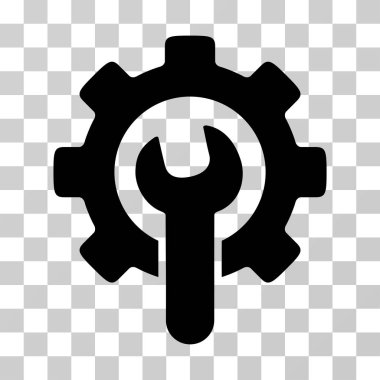 Hizmet araçları vektör simgesi