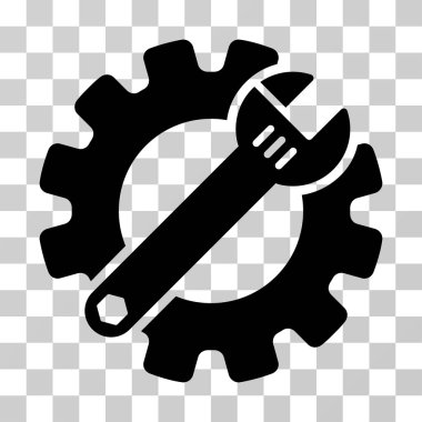 Hizmet araçları vektör simgesi