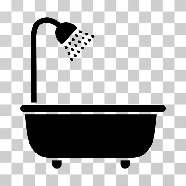 Bath Shower Vector Icon — Stockvector