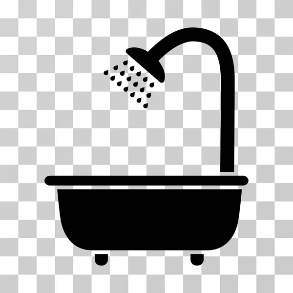 お風呂のシャワーのベクトルのアイコン — ストックベクタ