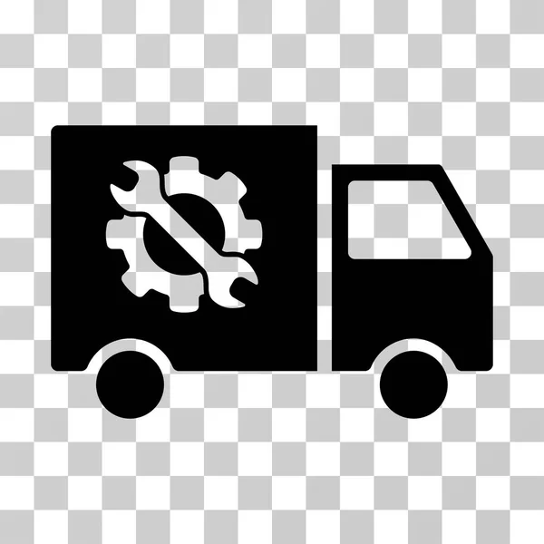 Equipment Truck Vector Icon — Stock Vector