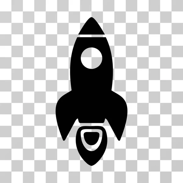 Space Rocket Vector Icon — Stock Vector