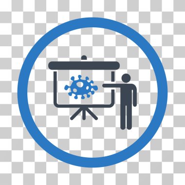 Bakteri ders vektör simgesi