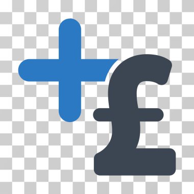 Tıp Lirası fiyat vektör simgesi