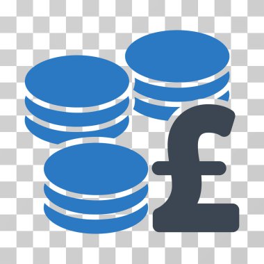 Lirası sikke vektör simgesi