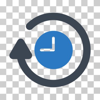 Saat vektör simgesi tekrar