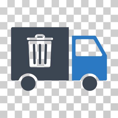 Çöp taşıma Van vektör simgesi