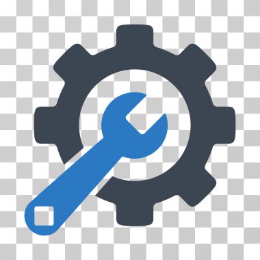 Hizmet araçları vektör simgesi