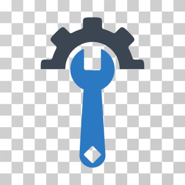 Hizmet araçları vektör simgesi