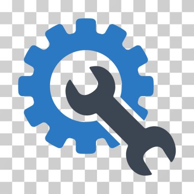 Hizmet araçları vektör simgesi