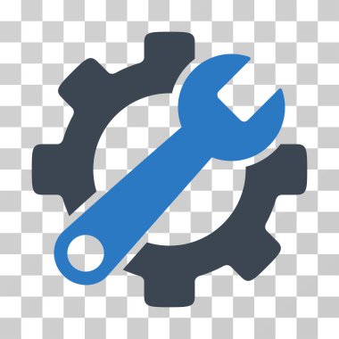 Hizmet araçları vektör simgesi