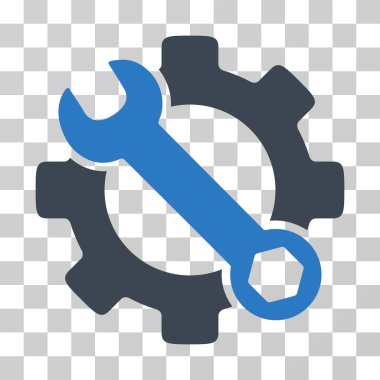 Hizmet araçları vektör simgesi