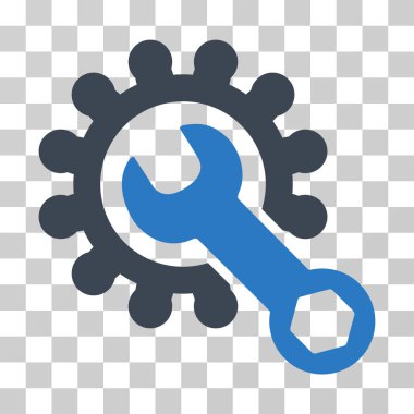 Hizmet araçları vektör simgesi