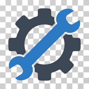 Hizmet araçları vektör simgesi