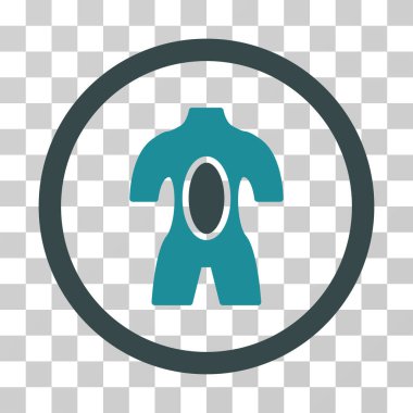 Anatomi vektör simgesi