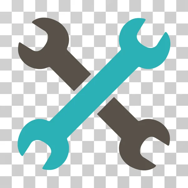 Schraubenschlüssel Vektorsymbol — Stockvektor
