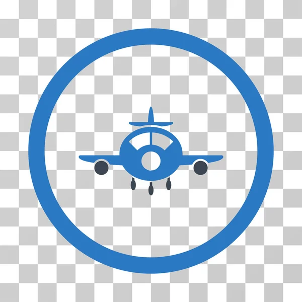 Icono del vector de aeronaves — Vector de stock