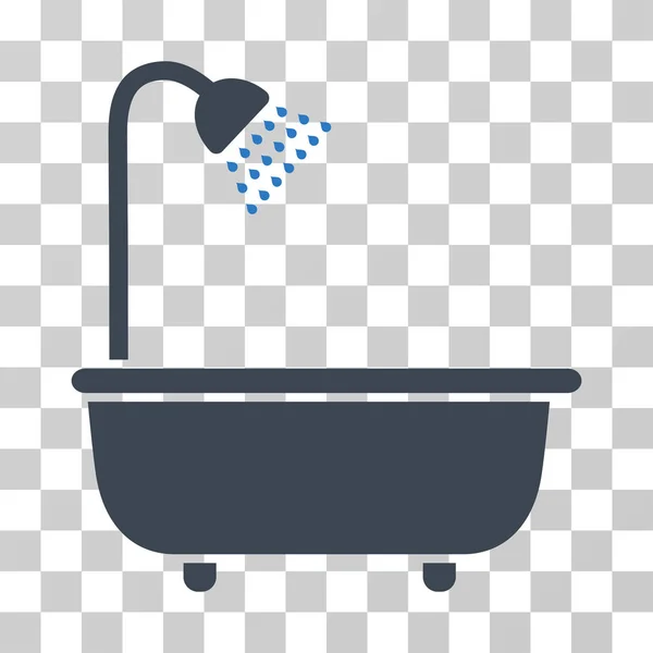 Ícone do vetor do chuveiro do banho — Vetor de Stock