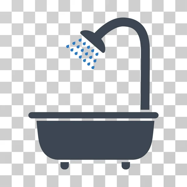 Bath Shower Vector Icon — Stock Vector