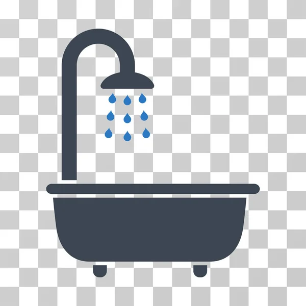 お風呂のシャワーのベクトルのアイコン — ストックベクタ