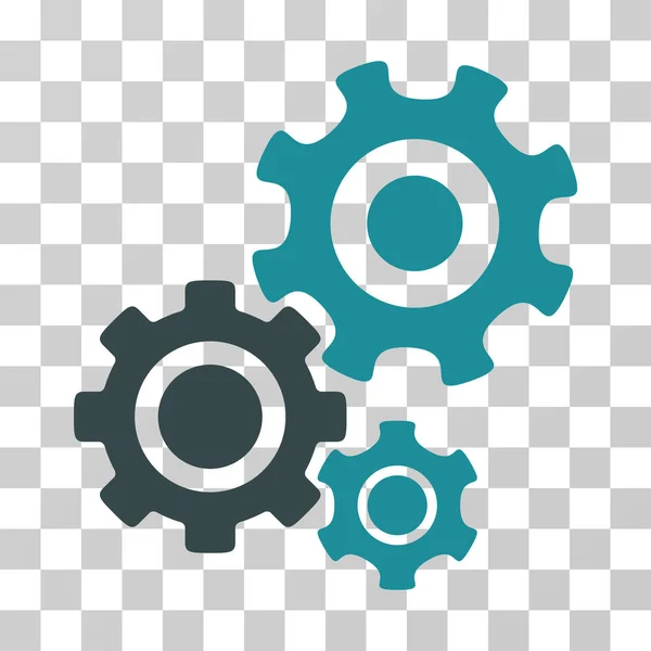 Gear Mechanism Vector Icon — Stock Vector