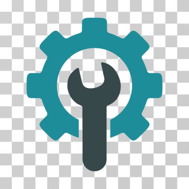 Hizmet araçları vektör simgesi