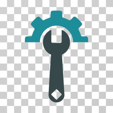 Hizmet araçları vektör simgesi