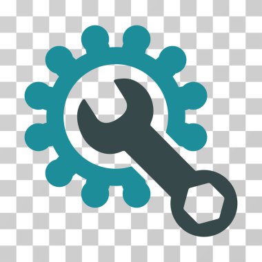 Hizmet araçları vektör simgesi