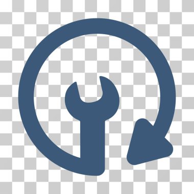 Hizmet vektör simgesi tekrar