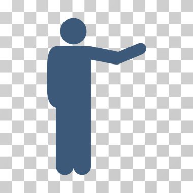 Adam vektör simge gösterilen