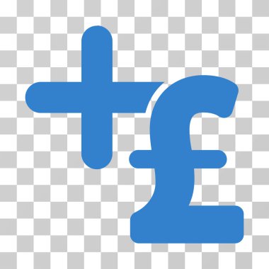 Tıp Lirası fiyat vektör simgesi