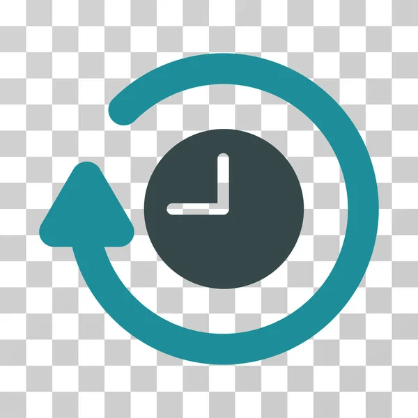 Repetir reloj Vector icono — Vector de stock